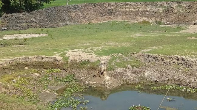 বাগমারায় অবৈধ পুকুর খনন বন্ধে রাতে অভিযান