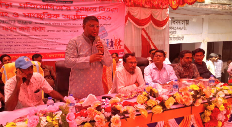 জয়পুরহাটে বার্ষিক ক্রীড়া প্রতিযোগিতা