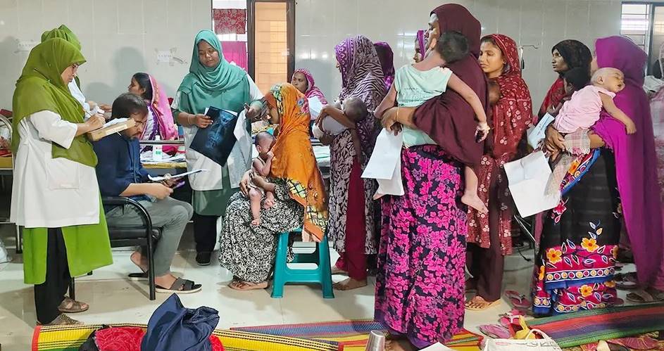 চাঁপাইনবাবগঞ্জে হামের প্রাদুর্ভাব ৩ মাসে ৪ শিশুর মৃত্যু, আক্রান্ত ৬০০