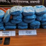 চাঁপাইনবাবগঞ্জে গাঁজাসহ মাদক কারবারী আটক