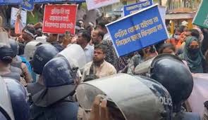 প্রাথমিকে নিয়োগপত্রের দাবিতে ফের উত্তাল