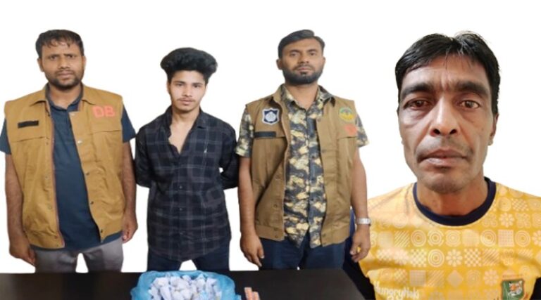 রাজশাহীতে আরএমপি’র মাদকবিরোধী অভিযানে ২ মাদক ব্যবসায়ী গ্রেপ্তার