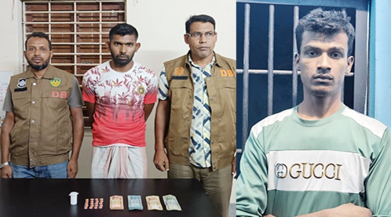 রাজশাহীতে আরএমপি’র মাদকবিরোধী অভিযানে ২ মাদক ব্যবসায়ী গ্রেপ্তার