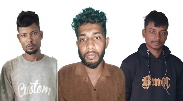 রাজশাহীতে আরএমপি’র মাদকবিরোধী অভিযানে ৩ জন মাদক ব্যবসায়ী গ্রেপ্তার