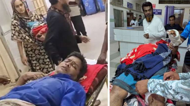 রাজশাহীতে মামলা তুলে নিতে চাপ সৃষ্টির পর যুবককে কুপিয়ে জখম