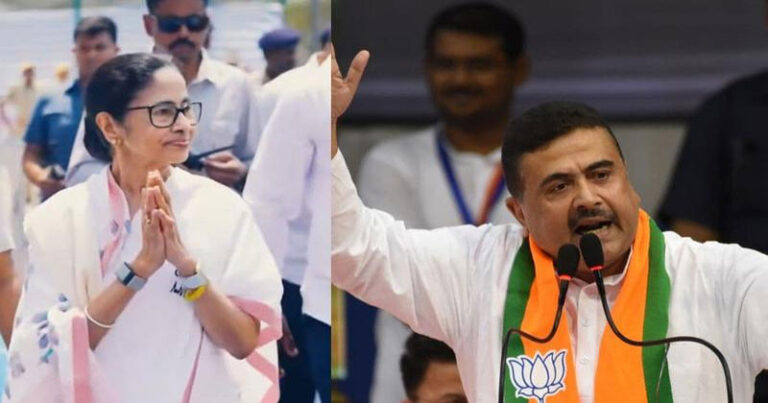 একদিকে শুভেন্দুর শপথ, অন্যদিকে মমতার কালীঘাট থেকে পাল্টা কর্মসূচি