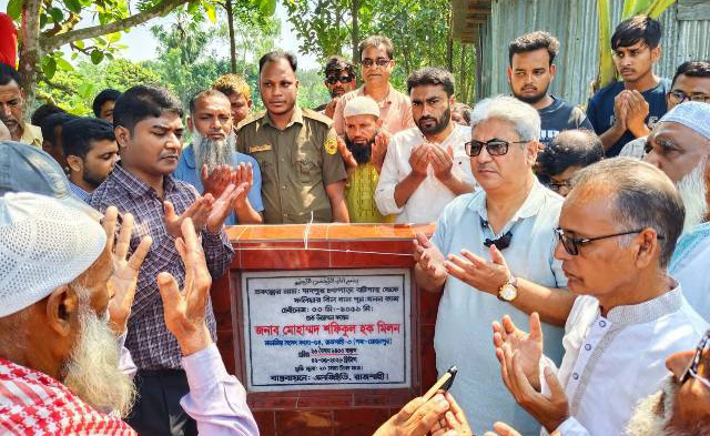 জনকল্যাণেই খাল খনন ও সড়ক উন্নয়ন করা হচ্ছে: এমপি মিলন