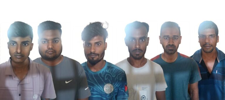 নগরীতে নগদ টাকা ও তাসসহ ৬ জুয়াড়ি আটক