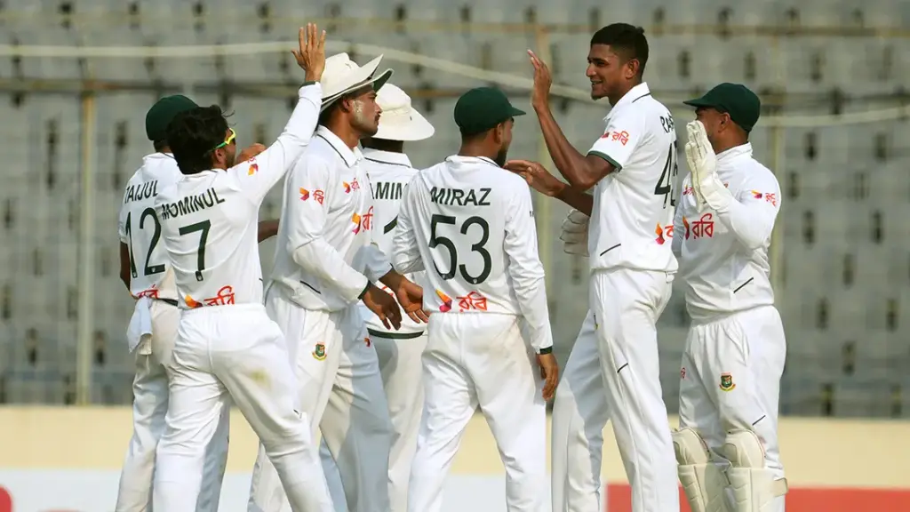 পাকিস্তানের বিপক্ষে ‘হ্যাটট্রিক’ টেস্ট জয় বাংলাদেশের