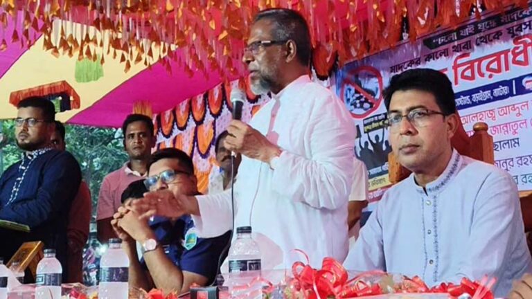বড়াইগ্রামে মাদক বিরোধী সমাবেশ