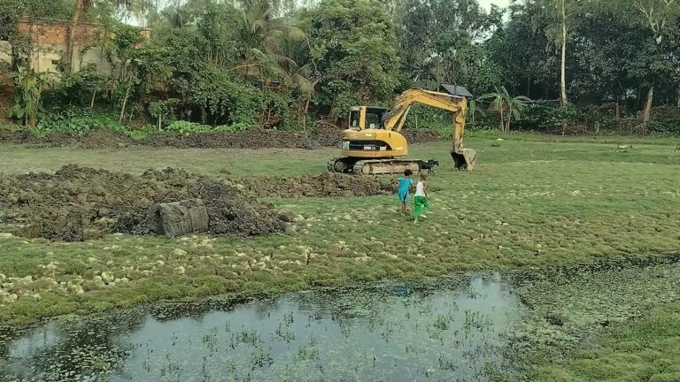 মান্দায় পুকুর সংস্কারের নামে মাটি বিক্রির মহোৎসব