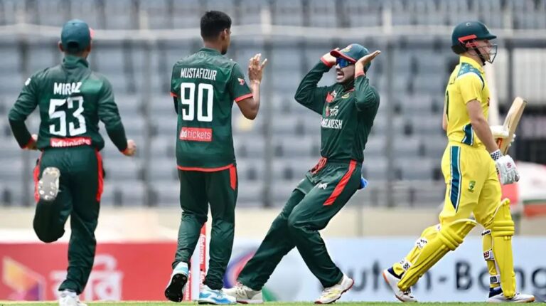 অস্ট্রেলিয়ার বিপক্ষে ইতিহাস গড়ে সিরিজ জিতলো বাংলাদেশ