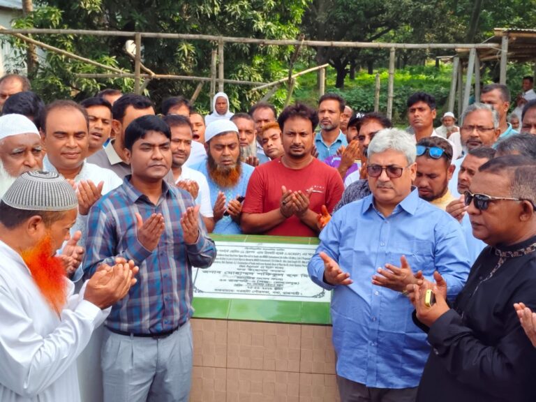নওহাটা পৌরসভায় উন্নয়ন কাজের উদ্বোধন করলেন এমপি মিলন