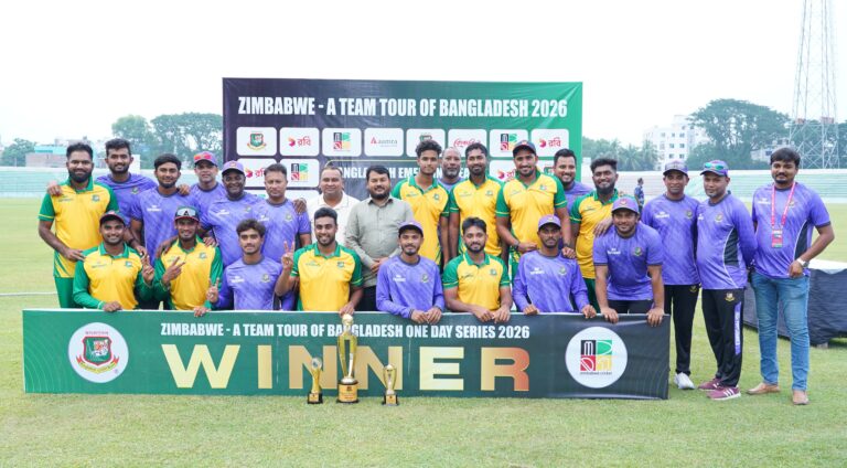জিম্বাবুয়ে ‘এ’দলকে হারিয়ে সিরিজ জয় বাংলাদেশ
