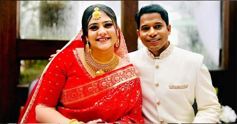 বিয়ে করেছেন দীপ্তি চৌধুরী, স্বামী ঢাবি শিক্ষক মুশতাক