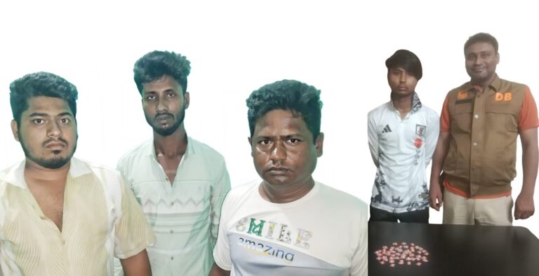 নগরীতে মাদকবিরোধী অভিযানে আটক ৩