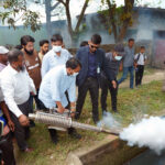 ডেঙ্গু প্রতিরোধে ফগার স্প্রে কার্যক্রম শুরু ডেঙ্গু নিয়ন্ত্রণে কার্যক্রম অব্যাহত থাকবে : রাসিক প্রশাসক