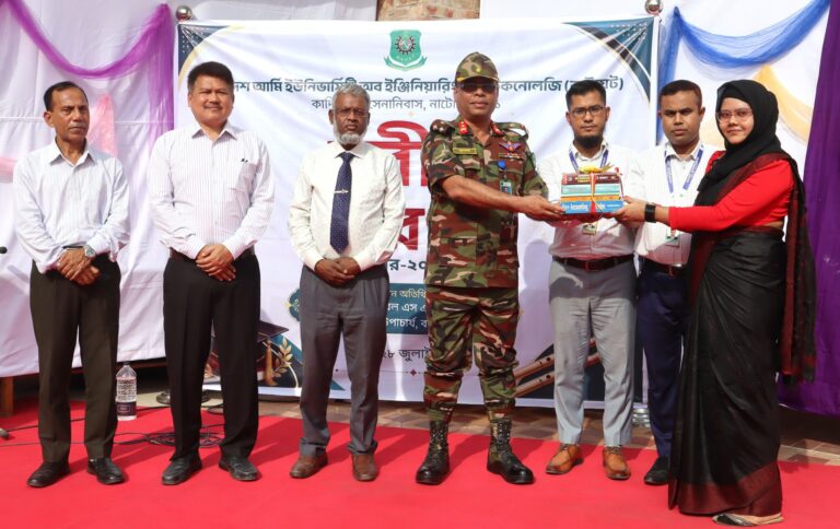 বাউয়েট ক্যাম্পাসে শিক্ষার্থীদের নবীনবরণ