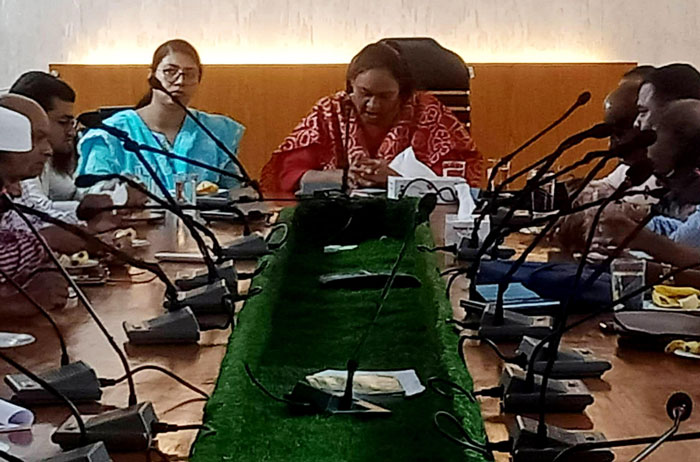 মোহনপুরে জুলাই শহীদ দিবস উদযাপন উপলক্ষে প্রস্তুতিমূলক সভা