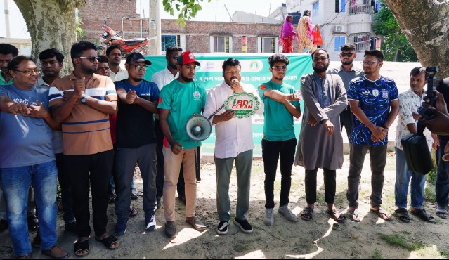 রাজশাহীর তালাইমারী ফুলতলায় পরিচ্ছন্নতা অভিযান শুরু
