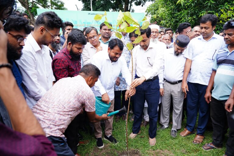রুয়েটে বৃক্ষরোপণ কর্মসূচির উদ্বোধন