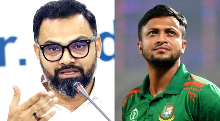 সাকিবের আর দেশে ফেরার সুযোগ নেই: ক্রীড়া প্রতিমন্ত্রী