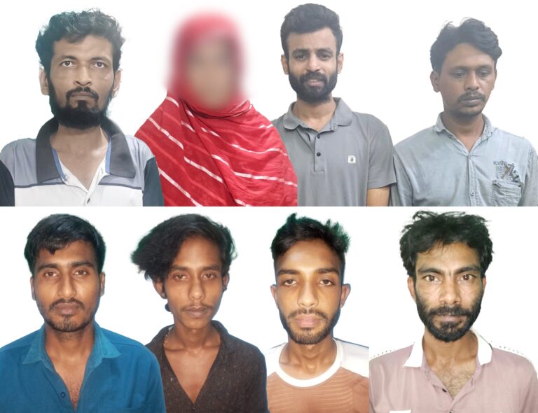 নগরীতে পুলিশের পৃথক অভিযানে ১৩ জন গ্রেপ্তার