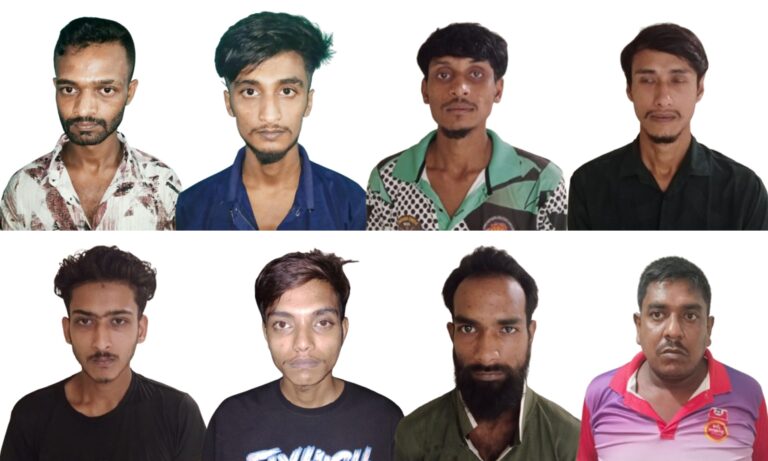 নগরীতে পৃথক মাদকবিরোধী অভিযানে ১৪ জন গ্রেপ্তার