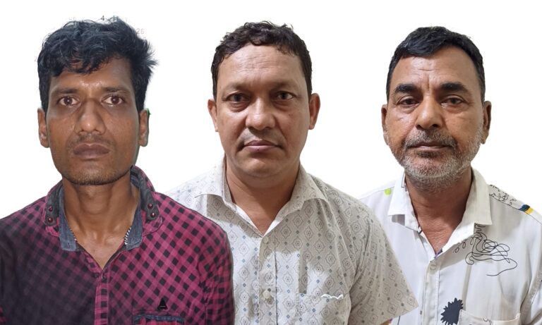 রাজশাহীতে বিশেষ মাদকবিরোধী অভিযানে তিন কারবারী আটক