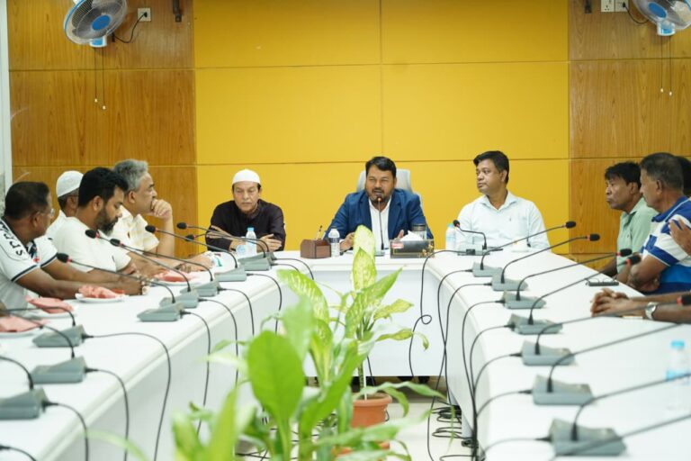 আন্তঃউপজেলা গোল্ডকাপ ফুটবল প্রতিযোগিতা উপলক্ষে মতবিনিময়