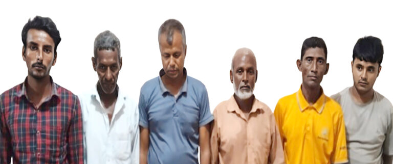 নগরীতে জুয়ার আসর থেকে ৬ জন গ্রেপ্তার