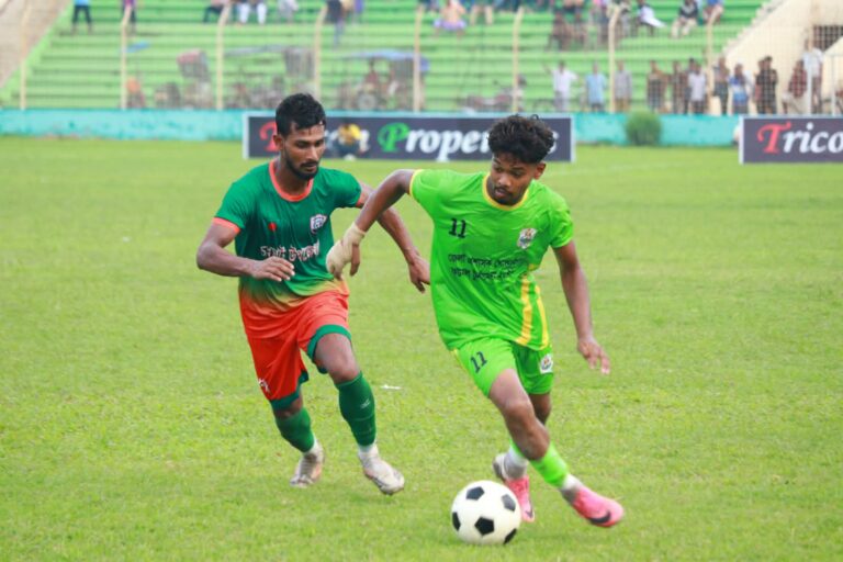 জেলা প্রশাসক গোল্ডকাপ  ফুটবল টুর্নামেন্টের ফল