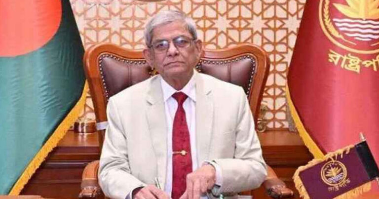 রাষ্ট্রীয় দায়িত্বপালনে সম্পূর্ণ দলনিরপেক্ষভাবে কাজ করব: প্রেসিডেন্ট
