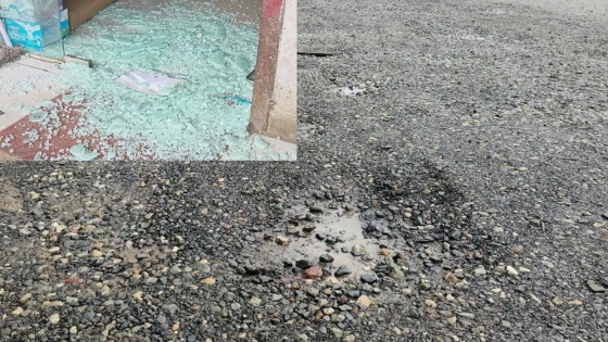 বানেশ্বর বাজারে সড়ক যেনো ‘মরণফাঁদ