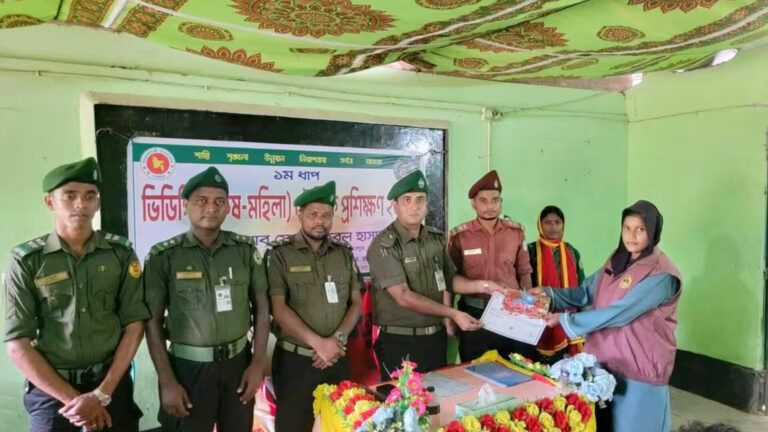 মোহনপুরে ভিডিপি প্রশিক্ষণের সমাপনী