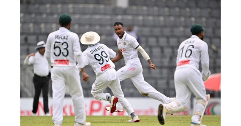 শরিফুলের ৬ উইকেটের পরও অস্ট্রেলিয়ার লিড