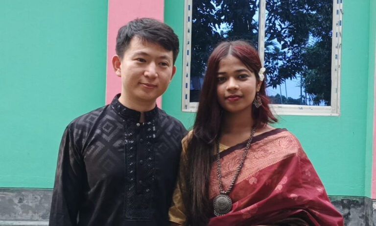 এবার প্রেমের টানে রংপুরে চীনা যুবক, ধর্মান্তরিত হয়ে করলেন বিয়ে