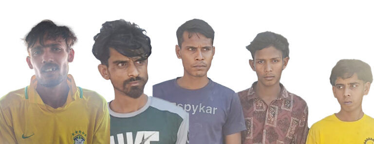 নগরীতে মাদক সেবনের দায়ে ৫ জনের কারাদণ্ড