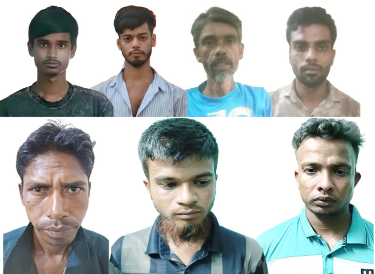 নগরীতে পৃথক মাদকবিরোধী অভিযানে গ্রেপ্তার ৬