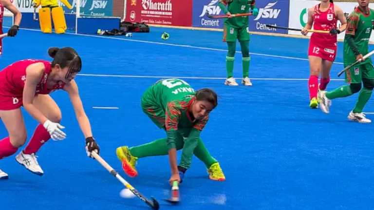 জুনিয়র এশিয়া কাপ হকি জাপানের কাছে হেরে বিশ্বকাপে খেলার আশা শেষ বাংলাদেশের মেয়েদের