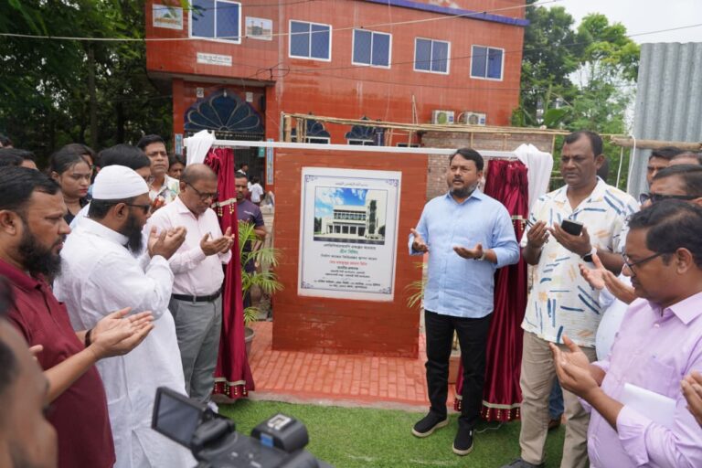 নগরীতে পরিবেশবান্ধব গ্রীন বিল্ডিংয়ের ভিত্তি প্রস্তর স্থাপন