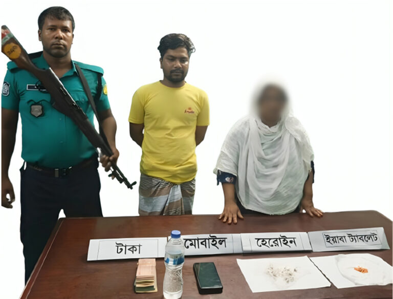 রাজশাহীতে পৃথক অভিযানে নারীসহ ৫ মাদক কারবারি গ্রেপ্তার