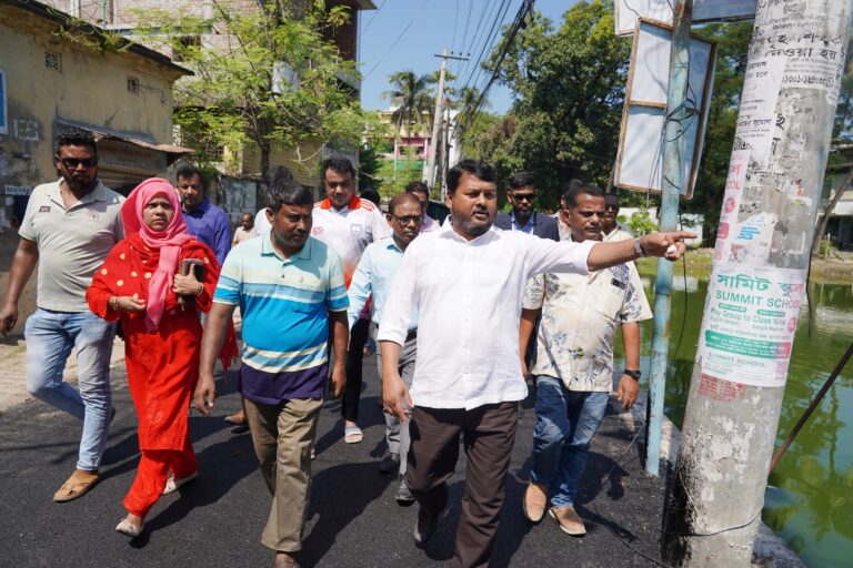 নগরীর হেতেমখাঁ-বর্ণালী সড়কের উন্নয়ন কাজ সম্পন্ন, কমবে জনভোগান্তি