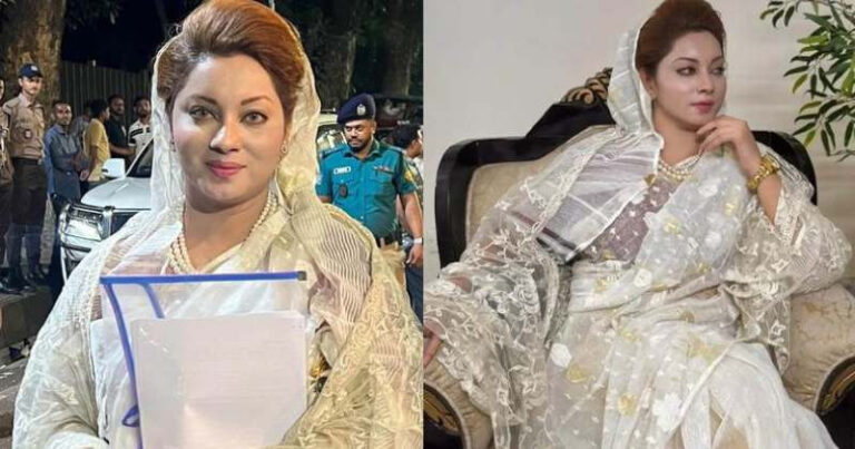 খালেদা জিয়ার সাজে প্রধানমন্ত্রীর সঙ্গে মেঘনা আলমের সাক্ষাৎ